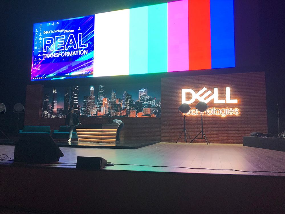 Evento para la empresa Dell